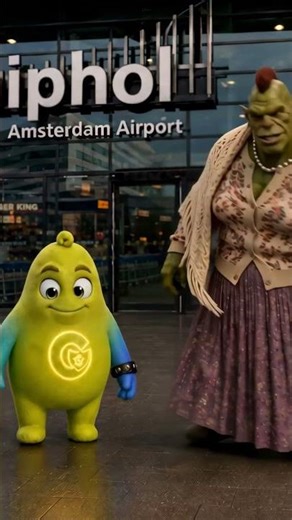Vons Is Afraid to Fly… But Greeny Is Ready! ✈️
