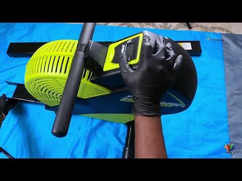 Stamina ATS Air Rower 1404 | Rowing Machine assembling | Dynamic Air Resistance | Folding Design