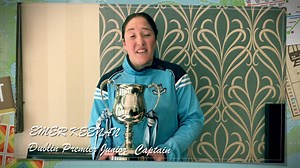 INTERVIEW WITH DUBLIN'S LEAGUE WINNING CAPTAIN EMER KEENAN Dublin's Premier Junior Camogie Squad won the Littlewoods Ireland National Camogie Division 3 Title today thanks to a brilliant second half performance to beat Roscommon 0-12 to 0-07 in the League Final played in Coralstown/Kinnegad GAA club. After the game we spoke to Dublin's winning Captain Emer Keenan about today's final, what the win will mean for the team and looked forward to the upcoming Leinster Championship. You can here what E