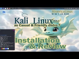 Install KALI Linux 2024.1 on 32 bit 1 Gb RAM | Distro nya H4ck3r ini