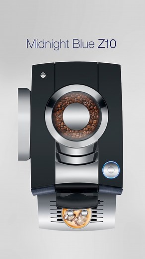 The brand new Z10 has arrived. And this time it’s in a shiny new colour ✨ Our Midnight Blue machine offers the same unique Z10 features, including hot and cold brew speciality coffees, but with a stylish twist. #Jura #Coffee #CoffeeLover #ILoveCoffee #CoffeeTime | JURA