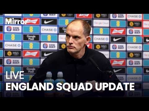 LIVE: Thomas Tuchel press conference & 2026 World Cup squad announcement