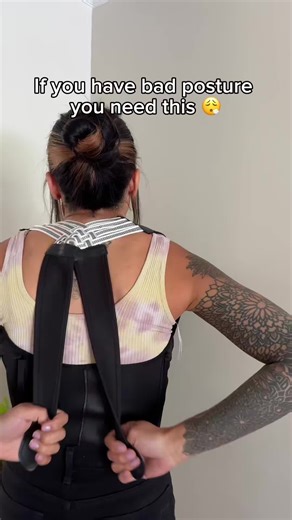 This keeps my shoulders where they should be #posturecorrector