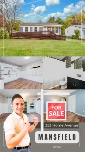 Fully Renovated Mansfield Home Under $135K! 🔥 #realestate #renovation #mansfield #ohio