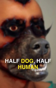 In 2004, an image spread across the internet: a guy had undergone cosmetic surgery to look like a dog. People were outraged, especially because an innocent animal had been used in the procedure. However, anger, discontent and language would not allow them to know the story behind these photographic records. What is true (and false) about this post? #brazil #animalsanctuary | Vitamin