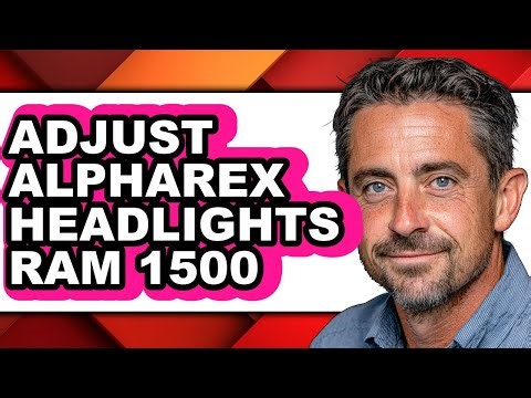 How To Adjust Alpharex Headlights Ram 1500 (Full Guide)