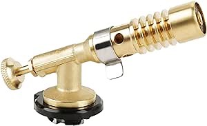 Flame Gun Professional Portable Brass Kitchen Cooking Gas Adjustable Flame Butane Culinary Torch Welding Bbq Flame Gun For For Camping At Home Professional Culinary School Bbq for butane torch head bu