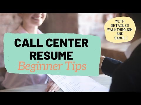 No Call Center Experience: How to Write a Professional Resume (With Beginner Tips)