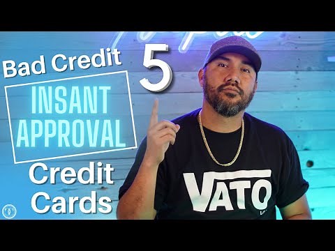 Get Approved! - 5 Credit Cards For Bad Credit - Unsecured -