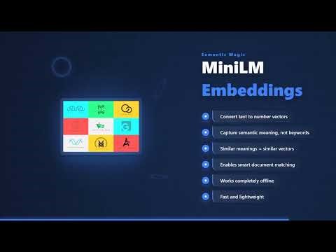 How to Build a Local Search Engine with MiniLM Embeddings