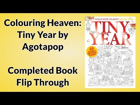 Completed Book Flip Through - Tiny Year by Agotapop