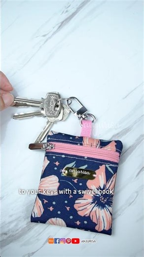 Sew a small pouch you will actually use - Keyla Pouch