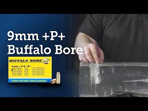 Clear Impact Ammo: Buffalo Bore +P+ 9mm Jacketed Hollow Points
