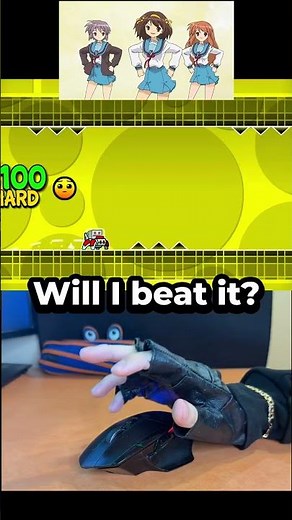 IMPOSSIBLE WAVE SPAM vs BUMBLEBEE CHALLENGE! #gd #geometrydash #shorts