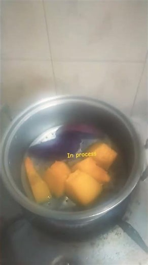 inprocess pumpkins feat purple sweet potato #breakfast #breakfasthealthy