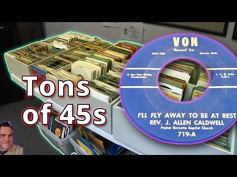 Tons of 45 records in Oklahoma. Bought vinyl records from 3 different record stores