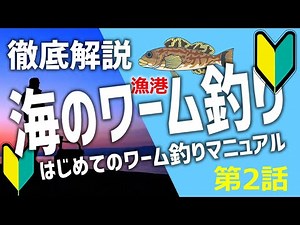【保存版】はじめての海のワーム釣り入門！タックル編 0から10まで徹底解説 第2話（東北の海でアイナメ・クロソイなどのロックフィッシュが釣れるようになるためのマニュアル）タックル・ロッド・糸・リール