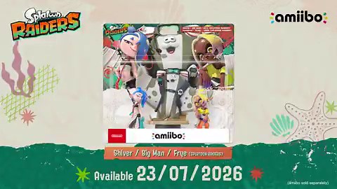 【速報】スプラ新作が発表「スプラトゥーン レイダース」・2026年7月23日発売・シリーズ初のスピンオフ作品・ソロ版拡張サモラン・サーモンラン+ヒーローモードのゲーム性・基本ソロ＆最大4人協力プレイ・ガジェット開発や装備カスタム要素あり