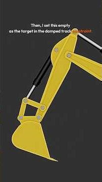 How to Rig an Excavator in Blender (Full Mechanical Rig)