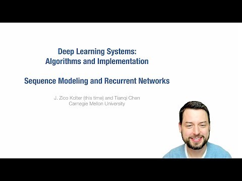Lecture 18 - Sequence Modeling and Recurrent Networks