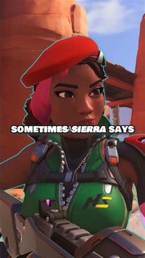 Overwatch Sierra has Rare Voice lines
