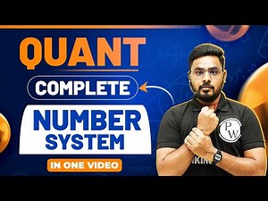 Number System One Shot | Complete Number System in One Video | Quant by Sumit Sir