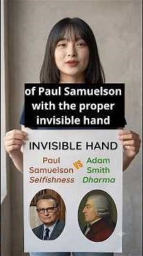The Invisible Hand by Adam Smith ✋ #dharma #smith #socrates