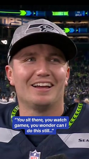 Drew Lock was emotional after the Seahawks’ comeback victory vs the Eagles #NFL #Seahawks #Seattle #SeattleSeahawks #GoHawks
