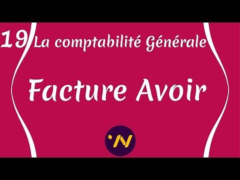 19_ Facture avoir : cours comptabilité générale