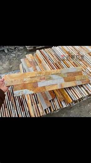Natural Yellow White Quartzite Culture Stone Wall Cladding Stone Stone strips are glued, machine-cut edges, split surface. These products are popular for architects, designers and developers to use in homes apartments, hotel retail shops and restaurants etc. If interested feel free to contact us. culturedstone@daleistone.com http://daleiculturedstone.com #culturestone #quartz #caldding #stoneveneer #ledgestone #wall #landscape #interior #builder #DL #reels | Dalei-Culture Stone