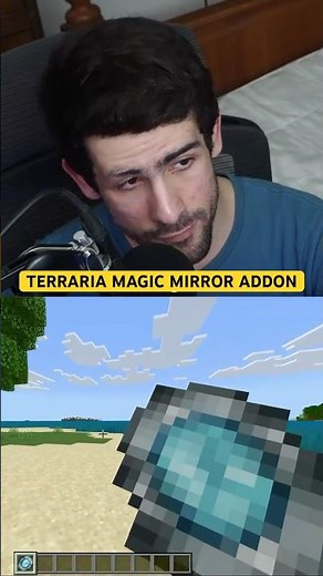 ZeroTeams Terraria Magic Mirror Addon In MCPE! ✨🪞