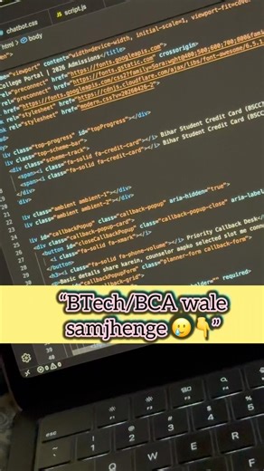 Every coder’s reality 💻😂 #coding #programming #btechlife #developerlife #funnycoding #relatable