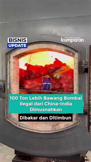 kumparan | Sebanyak 123 ton bawang bombai ilegal yang masuk melalui Pelabuhan Tanjung Emas, Semarang, dimusnahkan aparat kepolisian. Bawang bombai... | Instagram