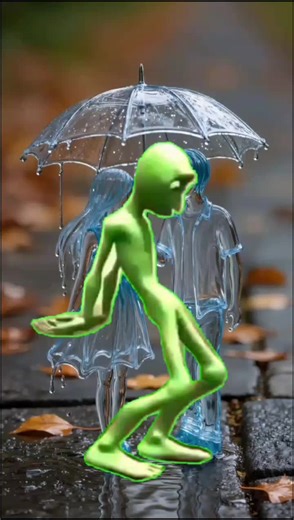 Dance Challenge with Green Alien Theme