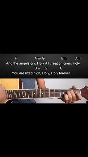 Holy Forever Guitar Tutorial With Chords and Lyrics