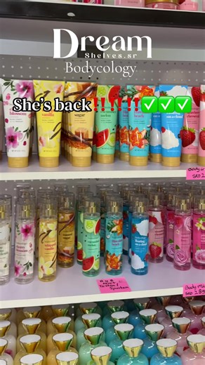 Bodycology is back in Suriname 💖 Jouw favoriete body mists en lotions zijn weer verkrijgbaar. Kom langs en ontdek je favoriete geur opnieuw ✨ 📍 Kwattaweg 317 hoek Kuldipsinghstraat | 7425910 📍 Gompertsstraat 92 (boven) | 7672701 Open van maandag t/m zaterdag van 09:00 – 18:00#surinametiktokers #suriname🇸🇷 #viral #bodycology #fyp