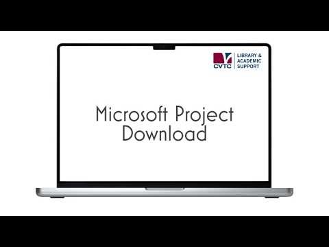 Microsoft Project Download Instructions