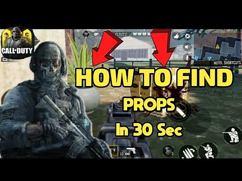 How To Find Props In 30 Seconds In Prop Hunt Call Of Duty Mobile New Multiplayer Mode
