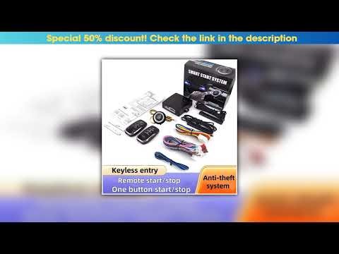 Slide Car Alarm keyless entry start Systems Remote Central Door Lock Keyless System Auto Car SUV An