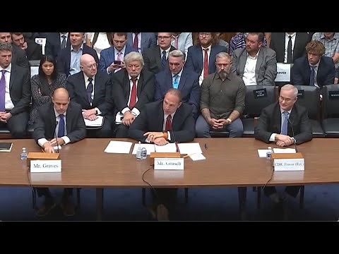 Replay! Historic UFO hearing held by US government