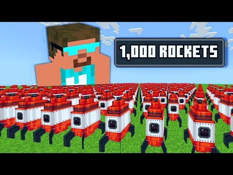 I Addon Real ROCKET MOD in Minecraft..