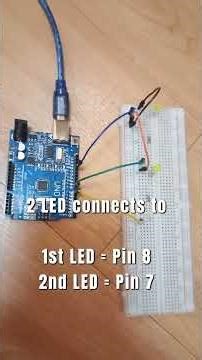 Basic Arduino Project for Beginners: 2 LED Blink