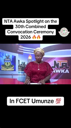 NTA Features FCET Umunze's 30th Convocation Ceremony