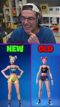 NEW vs OLD Fortnite Skins (UPDATED)