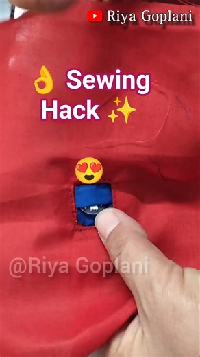 Sewing Hack | Easy Button Hole Making at Home | Simple Sewing Trick for Beginners| Fashion| DIY