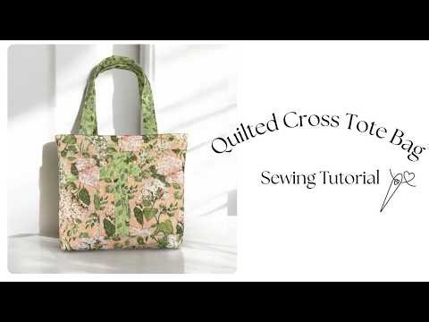 Bible Tote Bag Made Easy |Sewing Tutorial