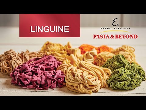 Emeril Lagasse Pasta & Beyond - How to Make Linguine (1 BATCH Recipe) | Cooking with Claire