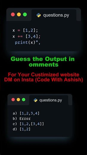 Guess the Output in Python || Video 47 || #coding #python