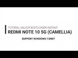 TUTORIAL UBL INSTANT REDMI NOTE 10 5G | POCO M3 PRO 5G (CAMELLIA/N) (FIX DM-VERITY) " DATA SAFE "
