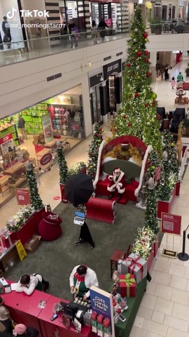 Catch the Christmas Spirit in Public with Singing